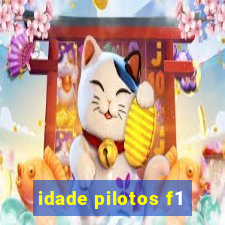 idade pilotos f1